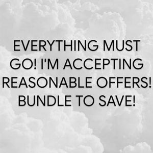 CLOSET CLEAN OUT! EVERYTHING MUST GO!